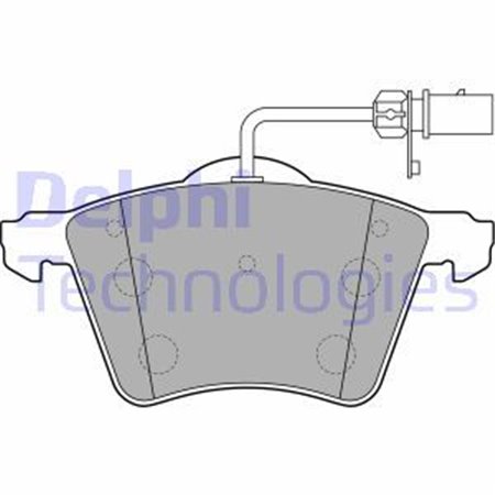LP2021 Sats med bromsbelägg DELPHI 