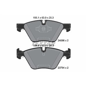 2409601  Brake pads set TEXTAR 