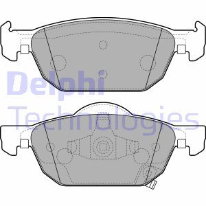 LP2144 Комплект тормозных колодок, дисковый тормоз DELPHI - Top1autovaruosad