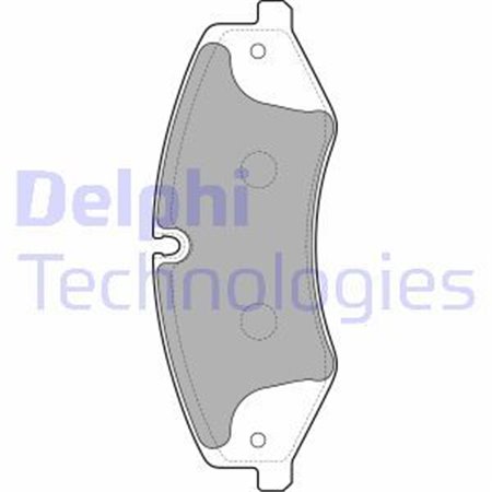 LP2176  Brake pads set DELPHI 