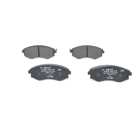 0 986 424 215 Brake Pad Set, disc brake BOSCH