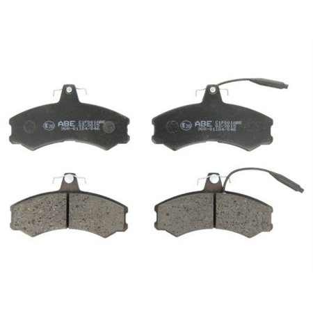 C1F001ABE Brake Pad Set, disc brake ABE