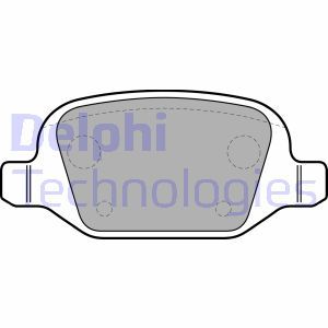 LP1685 Комплект тормозных колодок, дисковый тормоз DELPHI     