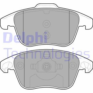 LP2100 Brake Pad Set, disc brake DELPHI - Top1autovaruosad