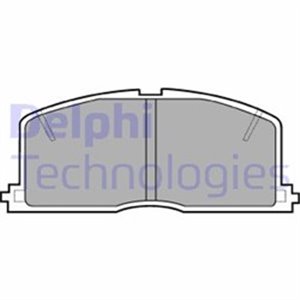 LP0460 Комплект тормозных колодок, дисковый тормоз DELPHI    LP460 