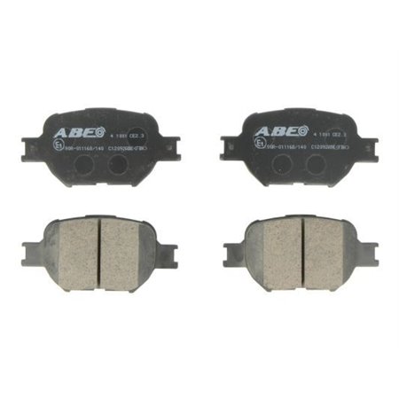 C12092ABE Brake Pad Set, disc brake ABE