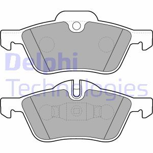 LP1657 Brake Pad Set, disc brake DELPHI - Top1autovaruosad