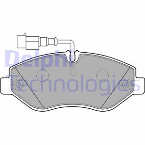 LP2043 Brake Pad Set, disc brake DELPHI - Top1autovaruosad