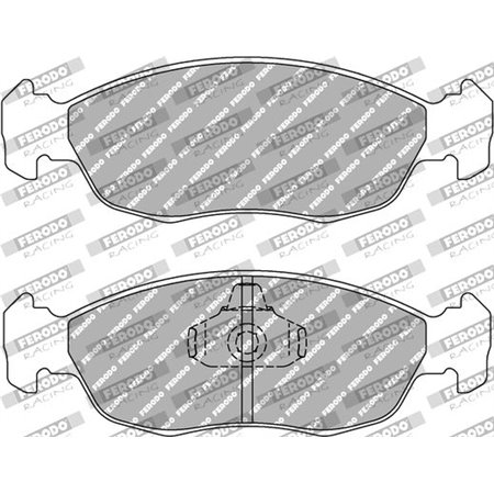 FCP876H Brake Pad Set, disc brake FERODO RACING