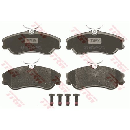 GDB1295 Brake Pad Set, disc brake TRW