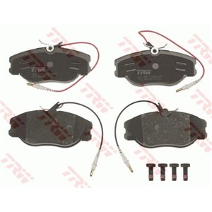 GDB1148 Brake Pad Set, disc brake TRW - Top1autovaruosad