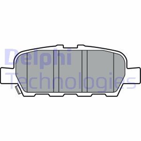 LP3375 Brake Pad Set, disc brake DELPHI