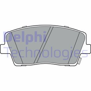 LP3390 Комплект тормозных колодок, дисковый тормоз DELPHI     