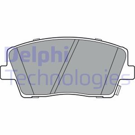 LP3390  Brake pads set DELPHI 