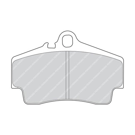 FDB1308 Brake Pad Set, disc brake FERODO