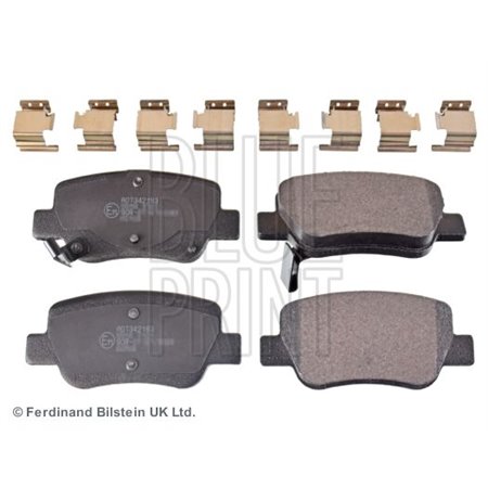 ADT342183 Brake Pad Set, disc brake BLUE PRINT