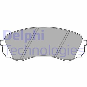 LP2094 Комплект тормозных колодок, дисковый тормоз DELPHI     