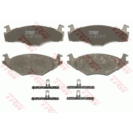 GDB1219 Brake Pad Set, disc brake TRW