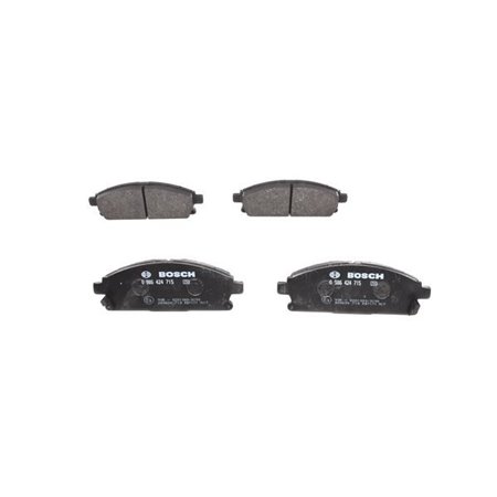 0 986 424 715 Brake Pad Set, disc brake BOSCH