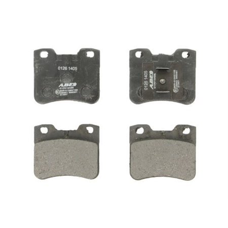 C1P012ABE Brake Pad Set, disc brake ABE