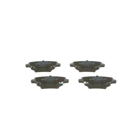 0 986 424 872 Brake Pad Set, disc brake BOSCH