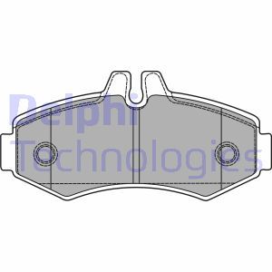 LP1425 Brake Pad Set, disc brake DELPHI - Top1autovaruosad