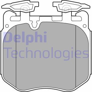 LP3304 Комплект тормозных колодок, дисковый тормоз DELPHI - Top1autovaruosad