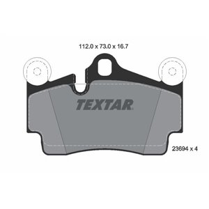2369402  Brake pads set TEXTAR 