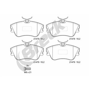 21479 00 703 00 Brake Pad Set, disc brake BRECK - Top1autovaruosad