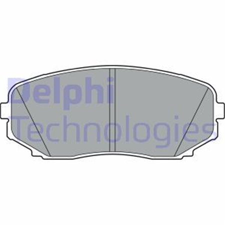 LP3399 Brake Pad Set, disc brake DELPHI