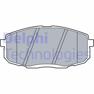 LP3513 Комплект тормозных колодок, дисковый тормоз DELPHI     
