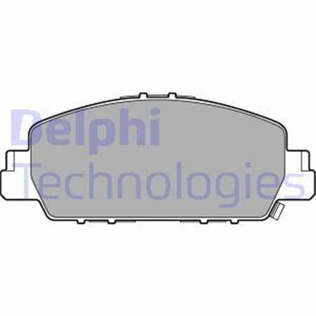 LP3243 DELPHI Piduriklotside komplekt, ketaspidur     