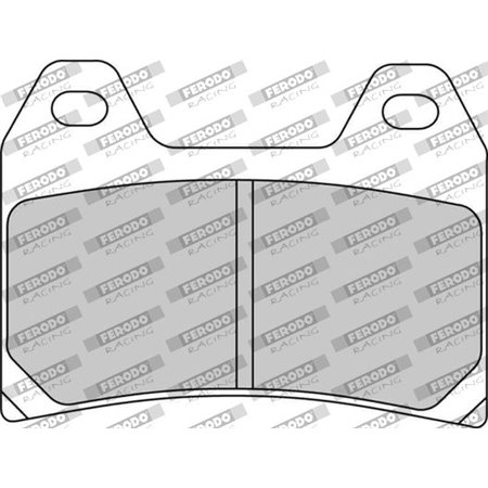 FDB2042EF Brake Pad Set, disc brake FERODO RACING