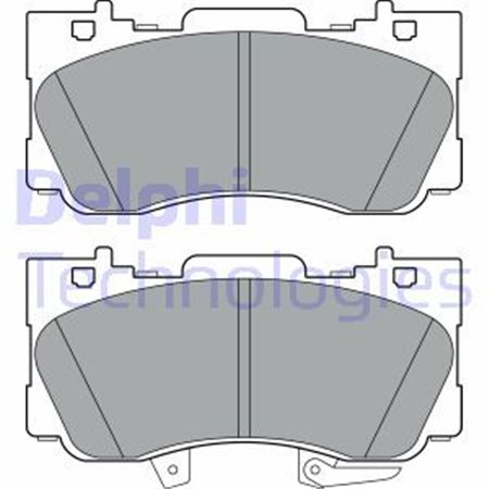 LP3254 Brake Pad Set, disc brake DELPHI