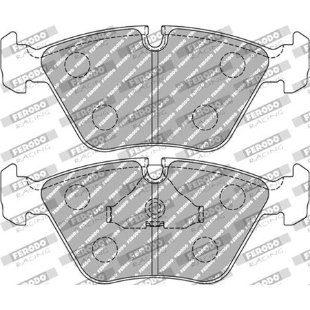 FCP779H Bromsbeläggssats, skivbroms FERODO RACING