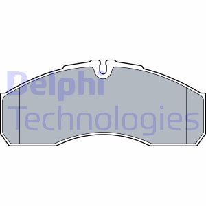 LP3541 Brake Pad Set, disc brake DELPHI - Top1autovaruosad