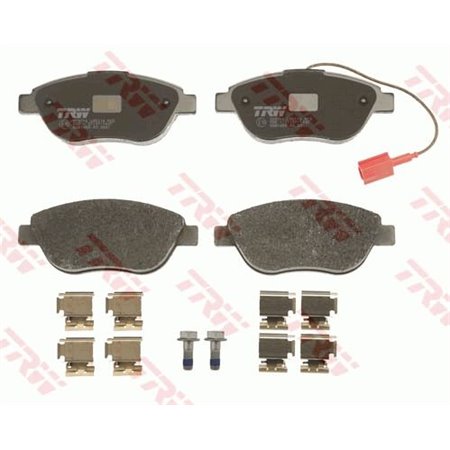 GDB1655 Brake Pad Set, disc brake TRW