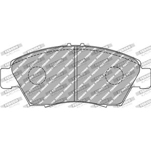 FCP776H Brake Pad Set, disc brake FERODO RACING - Top1autovaruosad