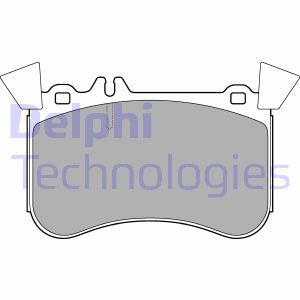 LP3242 Комплект тормозных колодок, дисковый тормоз DELPHI - Top1autovaruosad