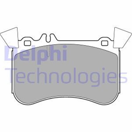 LP3242 Brake Pad Set, disc brake DELPHI