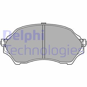 LP1440 Комплект тормозных колодок, дисковый тормоз DELPHI - Top1autovaruosad