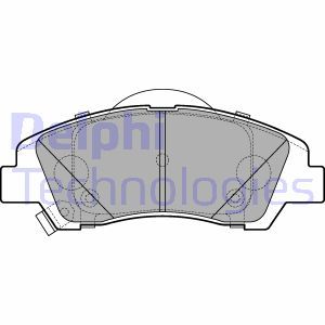 LP3265 Brake Pad Set, disc brake DELPHI - Top1autovaruosad