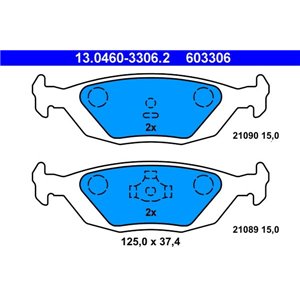 13.0460-3306.2  Brake pads set ATE 