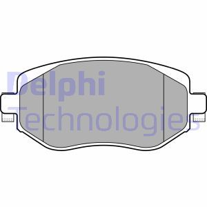 LP3306 Комплект тормозных колодок, дисковый тормоз DELPHI     