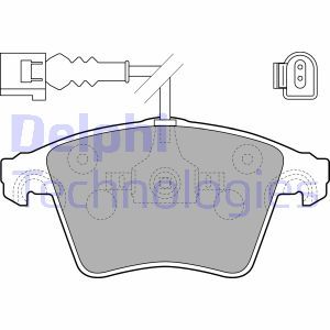 LP1914 Brake Pad Set, disc brake DELPHI - Top1autovaruosad