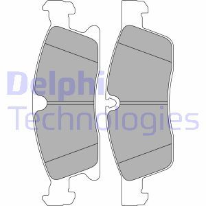 LP2298 Комплект тормозных колодок, дисковый тормоз DELPHI - Top1autovaruosad