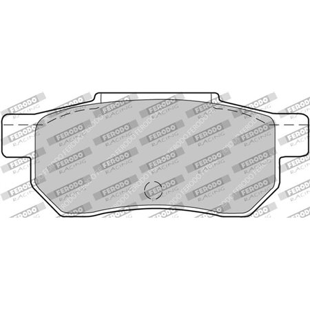 FCP472H Brake Pad Set, disc brake FERODO RACING