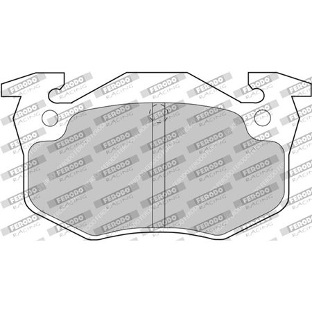 FCP558H Комплект тормозных колодок, дисковый тормоз FERODO RACING