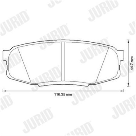 572597JC Jarrupalasarja, levyjarru JURID