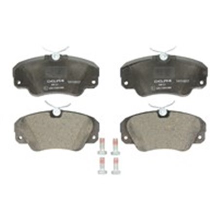 LP848 Brake Pad Set, disc brake DELPHI